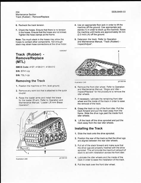 cat 259d undercarriage diagram